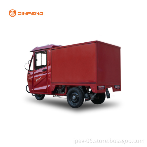 JINPENG High Quality Long Range Closed Cargo Box with Roof for Express
